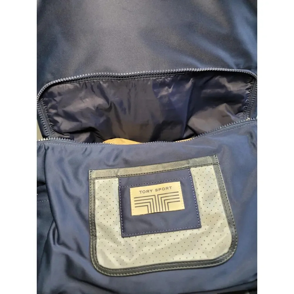 Tory Sport nylon shoulder bag blue